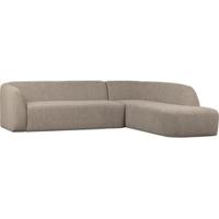 WOOOD Hoekbank 'Sloping' Rechts, kleur Naturel Melange - thumbnail