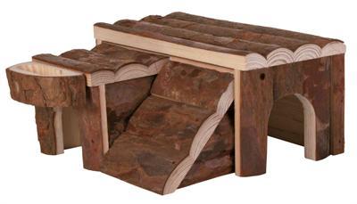 TRIXIE HUIS LUKA HAMSTER SCHORSHOUT 14X14X7 CM 2 ST