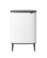 Brabantia Bo touch bin hi 60 liter white - thumbnail