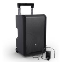 LD Systems ANNY® 10 BPH accu speaker met bluetooth en 1x headset - thumbnail