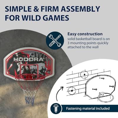HUDORA Basketball-korf-set in-/outdoor
