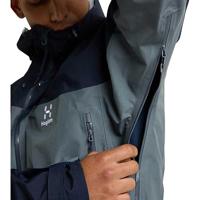 Haglofs Roc Flash Gtx Hardshell Jas Heren Steel Blue/Tarn Blue L - thumbnail