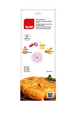 Tortilla flipdeksel Ibili 26 cm Tortilla flipdeksel Ibili 26 cm