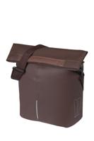 Basil city fietsshopper vegan leather, roasted brown - thumbnail