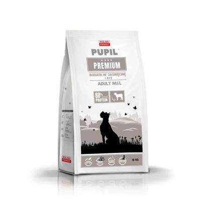 PUPIL Premium Medium and large breeds Rich in lamb and rice - droog hondenvoer - 12kg