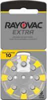 Rayovac Extra type 10 geel (8 batterijen) - thumbnail