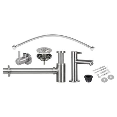 Differnz Fonteinkraanset Mat chroom 30.415.01