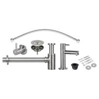 Differnz Fonteinkraanset Mat chroom 30.415.01 - thumbnail