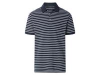 esmara Men Heren polo (Donkerblauw/wit, XXL) - thumbnail