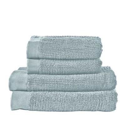 Zone Denmark 15103 badhanddoek 70 x 140 cm Katoen Groen 4 stuk(s)