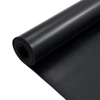 Vloermat anti-slip 2 mm glad 1,2x5 m rubber - thumbnail