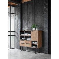 DTP Home Dressoir 'Odeon' Teakhout, 136cm - thumbnail