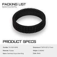 Tilta Seamless Focus Gear Ring for 46.5mm to 48.5mm Lens - thumbnail