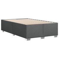 Boxspring met matras stof donkergrijs 120x200 cm - thumbnail