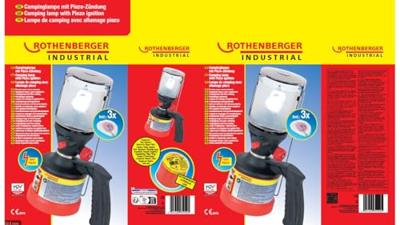 Rothenberger Industrial 35902 Scout Campinglamp Zwart/zilver