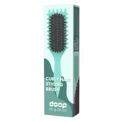 Doop Me & Brush Luxe Haarborstel Groen
