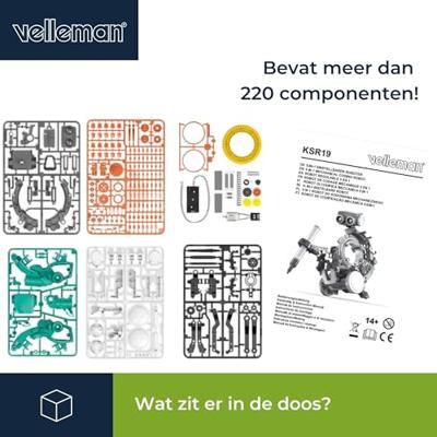 Velleman KSR19 Robot (bouwpakket) Bouwpakket