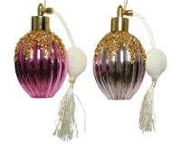 fles plc d6.30h12.10 cm poederroze kerst Decoris - Decoris - thumbnail