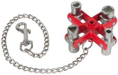 KS Tools 1301046 Schakelkastsleutel Zinkspuitgietwerk 1 stuk(s) KS Tools 1301046 Schakelkastsleutel Zinkspuitgietwerk 1 stuk(s)