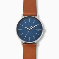 Horlogeband Skagen SKW6551 Leder Bruin 22mm - thumbnail