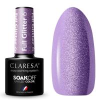 Claresa uv/led gellak 5ml full glitter 6 purple - thumbnail