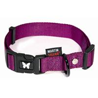 Martin halsband verstelbaar nylon paars - thumbnail