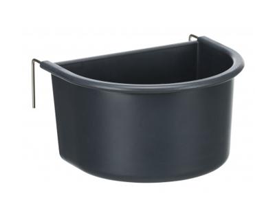 TRIXIE HANGBAKJE MET DRAADHOUDER KUNSTSTOF ASSORTI 11X8 CM 400 ML 4 ST