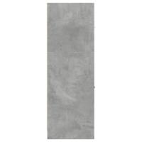 Apothekerskast 40x41x118 cm bewerkt hout betongrijs - thumbnail
