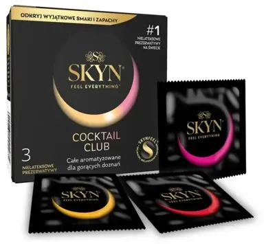 SKYN Cocktail Club Latexvrije Condooms In 3 Smaken 3 stuks
