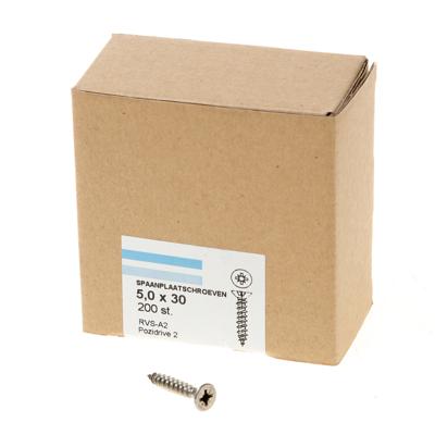 Spaanpl.schr.rvs pk pz2 5.0X30 vd
