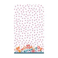 Duni Tafellaken Vibrant Bloom 138x220 - thumbnail