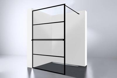 Best Design Best-Design "Noire" Losse Handdoekbeugel Tbv.Inloopdouche 1200 mm Best Design Best-Design "Noire" Losse Handdoekbeugel Tbv.Inloopdouche 1200 mm