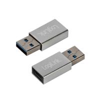 LogiLink USB 3.2 Gen 1 (USB 3.0) Adapter [1x USB 3.2 Gen 1 stekker A (USB 3.0) - 1x USB 3.2 Gen 1 bus C (USB 3.0)] AU0056 0 mm - thumbnail