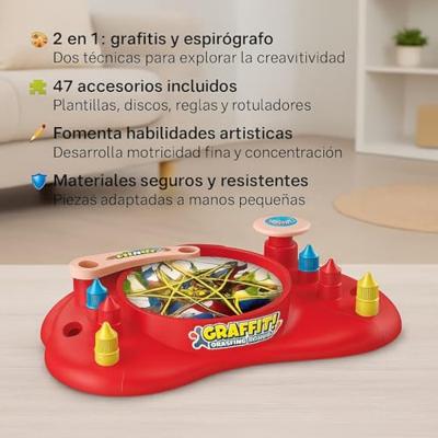 Verf en Kleuren Spel graffitis