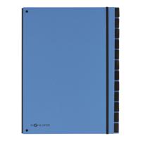 Sorteermap Pagna Trend A4 12 tabs lichtblauw - thumbnail