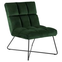 Bendt Fauteuil 'Kristian' Velvet, kleur Groen - thumbnail