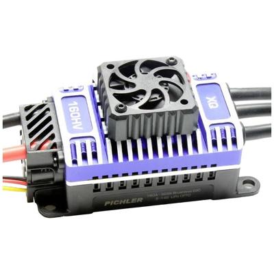 Pichler Modellbau XQ+ 160HV Brushless snelheidsregelaar voor RC vliegtuig Belastbaarheid (max.): 180 A Pichler Modellbau XQ+ 160HV Brushless snelheidsregelaar voor RC vliegtuig Belastbaarheid (max.): 180 A