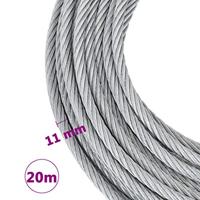 Staalkabel 1600 kg 20 m - thumbnail