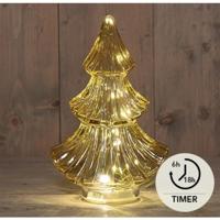 Tafellamp Kerstboom 10 LED 24cm Amber - thumbnail