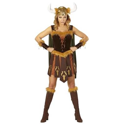 Viking Sigursdottir Vrouw Kostuum - thumbnail