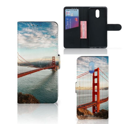 Nokia 2.3 | Flip Cover | Golden Gate Bridge Nokia 2.3 | Flip Cover | Golden Gate Bridge
