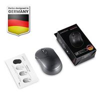 Perixx PERIMICE-802 Iron Muis Bluetooth Grijs 1000 dpi - thumbnail