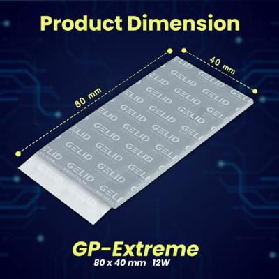 Gelid TP-GP01-C Warmtegeleidend pad 1.5 mm 12 W/mK (l x b) 80 mm x 40 mm - thumbnail