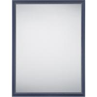 Rechthoekige Lijstspiegel 34x45cm Zwart/Goud Kunststof - thumbnail