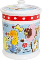 Blond Amsterdam voorraadpot hond - thumbnail