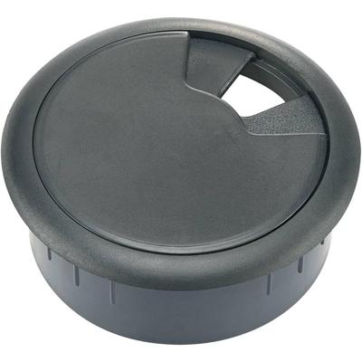 TRU COMPONENTS WP50BK Kabeldoorvoering Voor werkblad Montagegat: 50 mm ABS Wit 1 stuk(s)