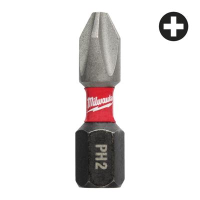 Milwaukee Accessoires Shockwave Gen II PH2 25mm 2stuks - 4932430852