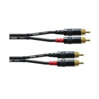 Cordial CFU 0.3 CC Rean stereo RCA tulpkabel 30cm - thumbnail