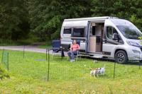 AKO campingnet 20meter 80cm groen dubbele pen - thumbnail