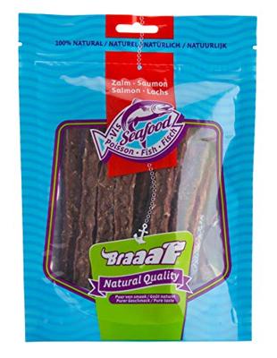 Braaaf Salmon Fish Strips 12 cm